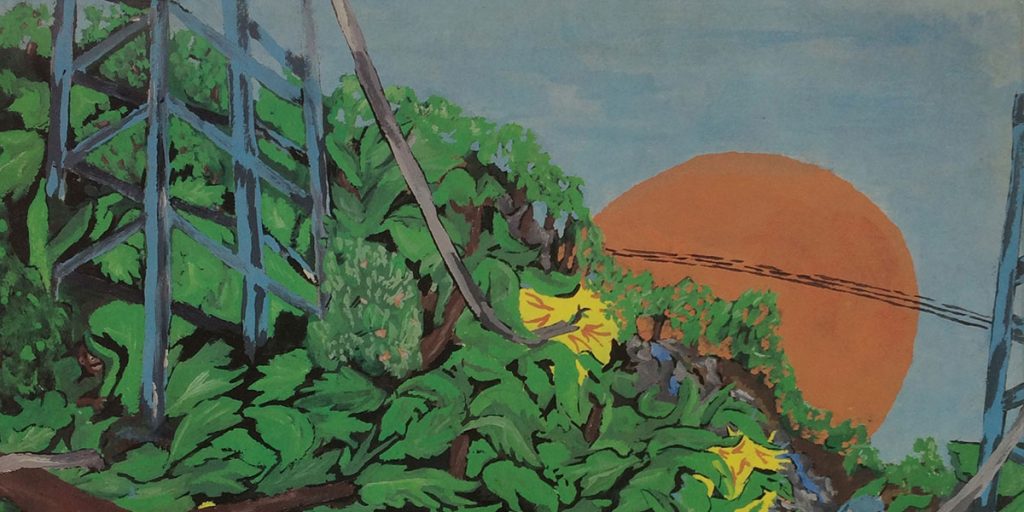 Elektro Dschungel Schallplatte Cover Rückseite